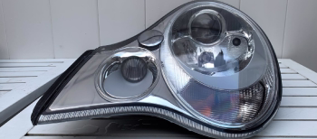 Porsche after headlight restoration